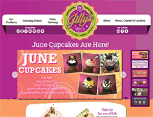 Tablet Screenshot of jillyscupcakebar.com